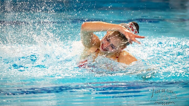 Strahsberger im Wasser
