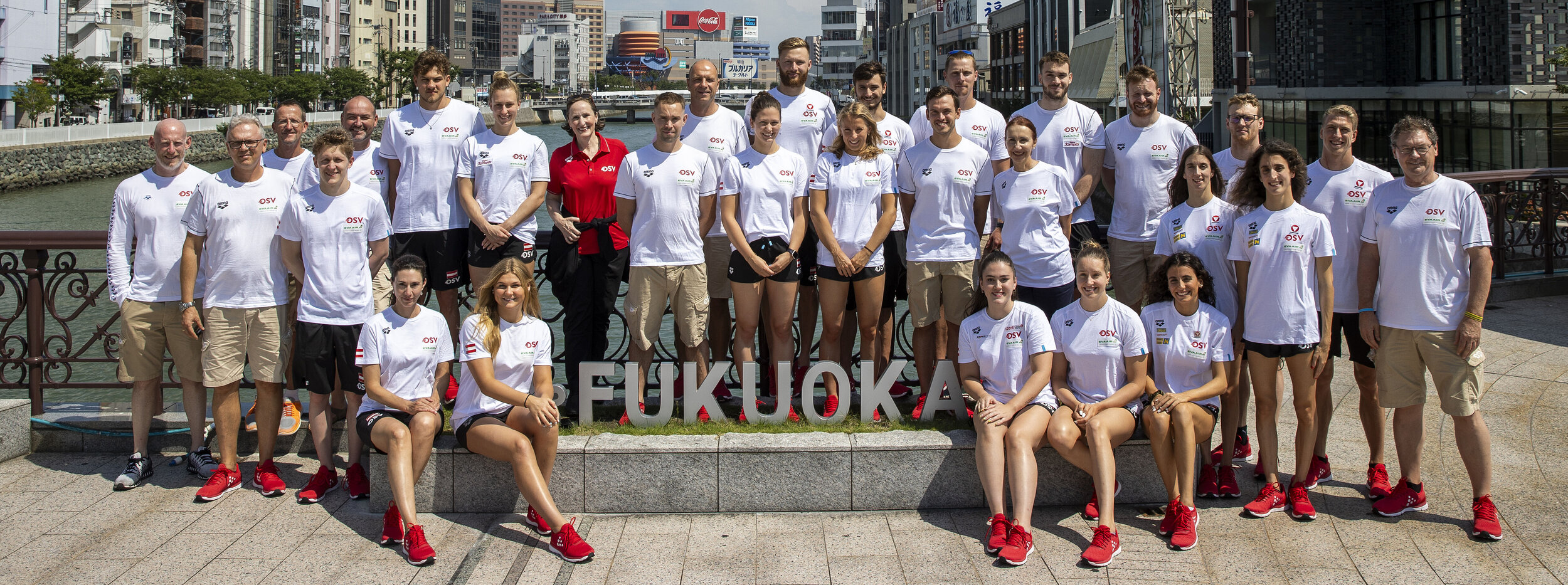 OSV Teamfoto in Fukuoka